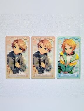 💖2/$25💖 Ensemble Stars childhood acrylic clear cards